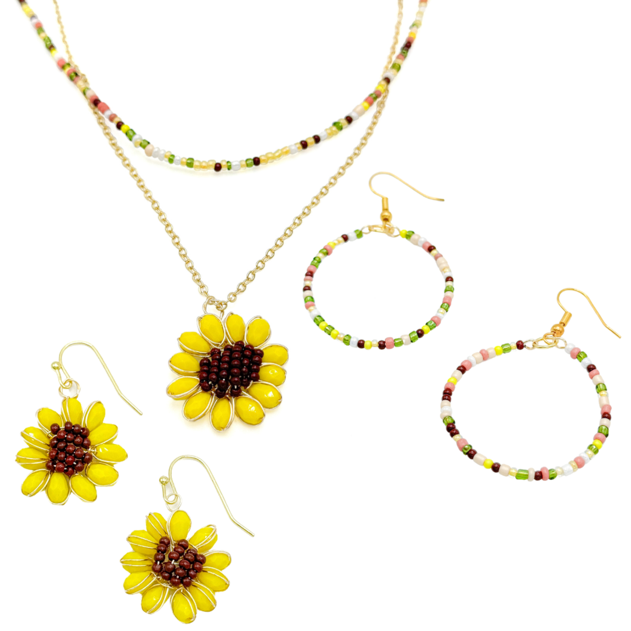 Mirasol necklace (Autumn edition) - P's One-Stop Shop 
