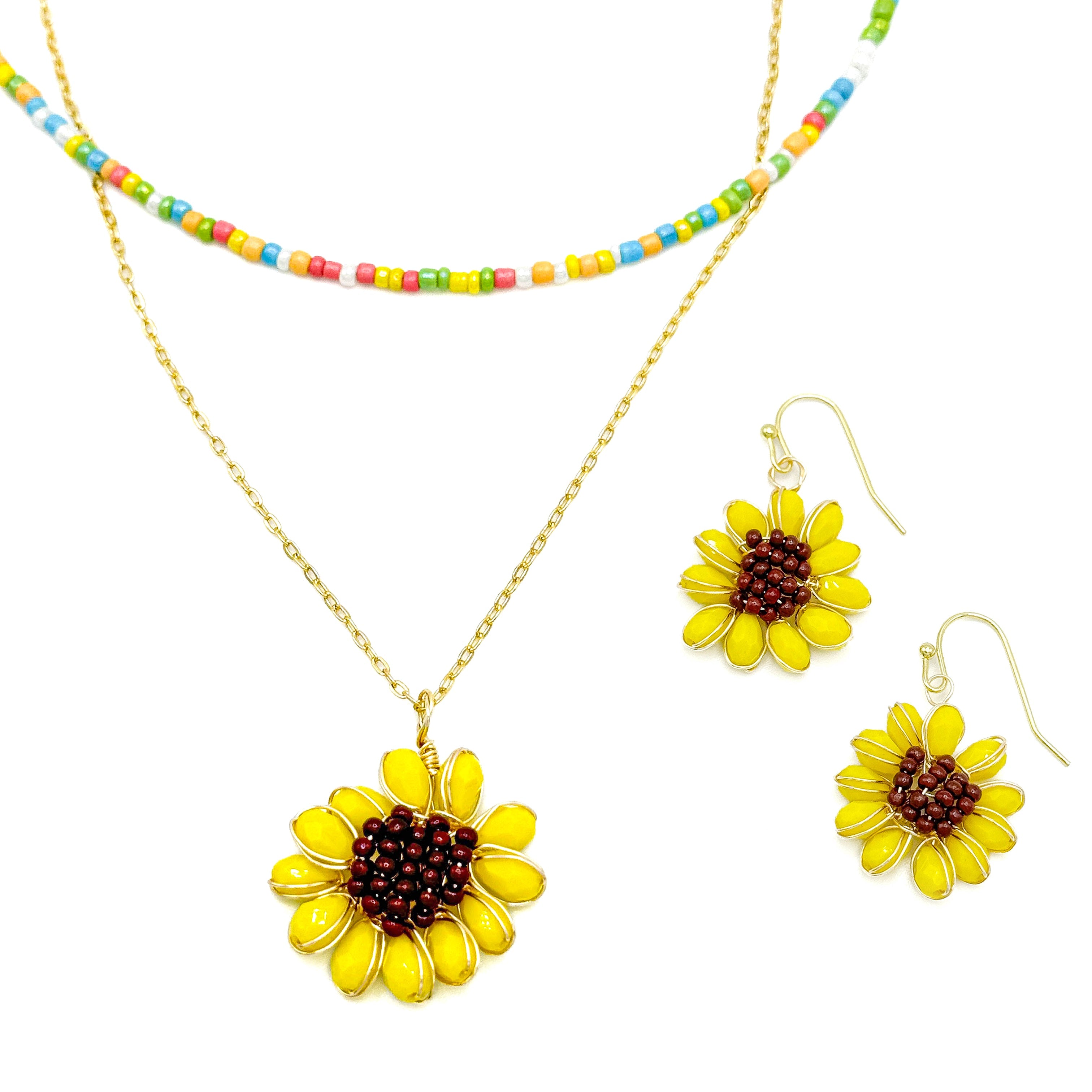 Mirasol necklace (Spring edition) - P's One-Stop Shop 