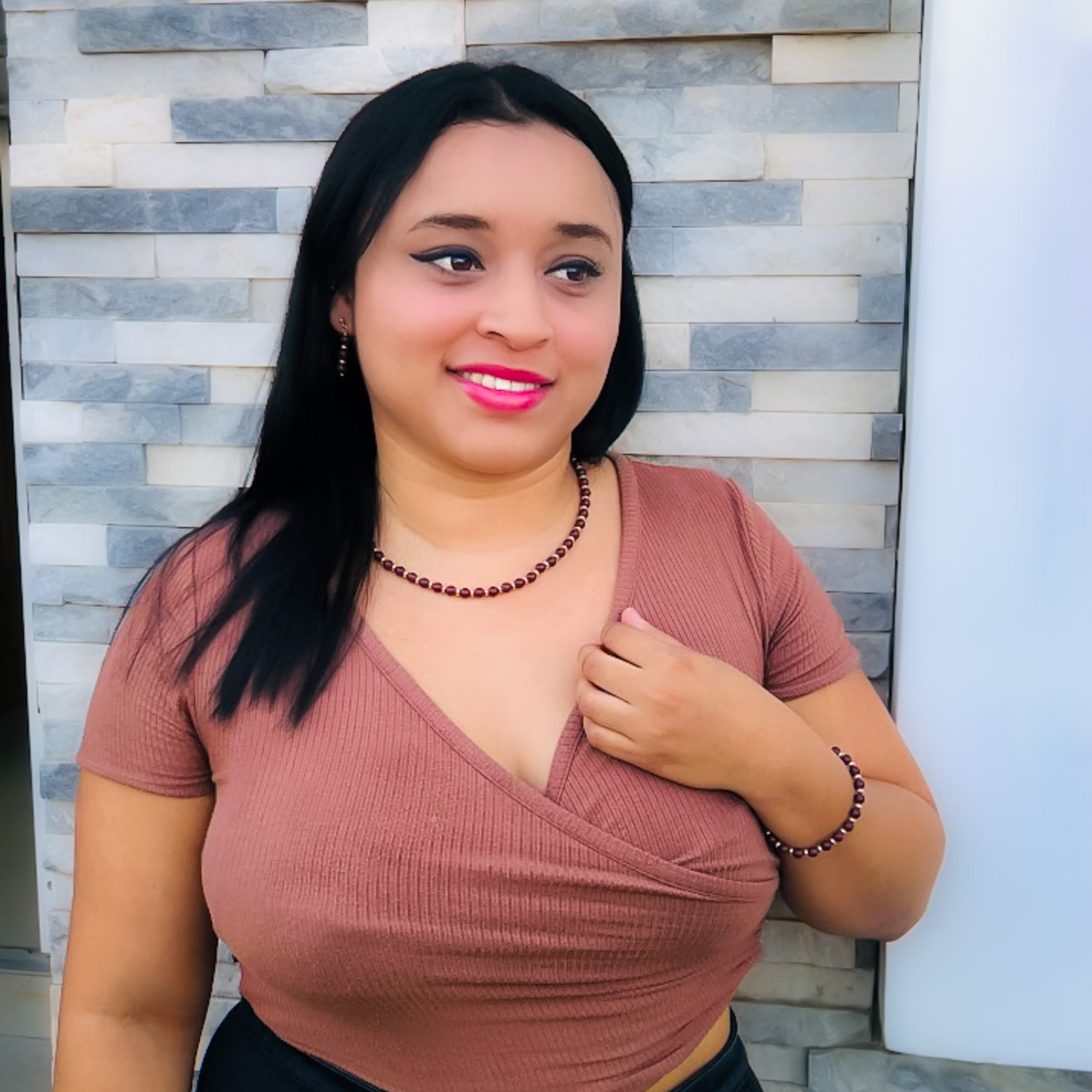 Mocha earrings - P's One-Stop Shop 