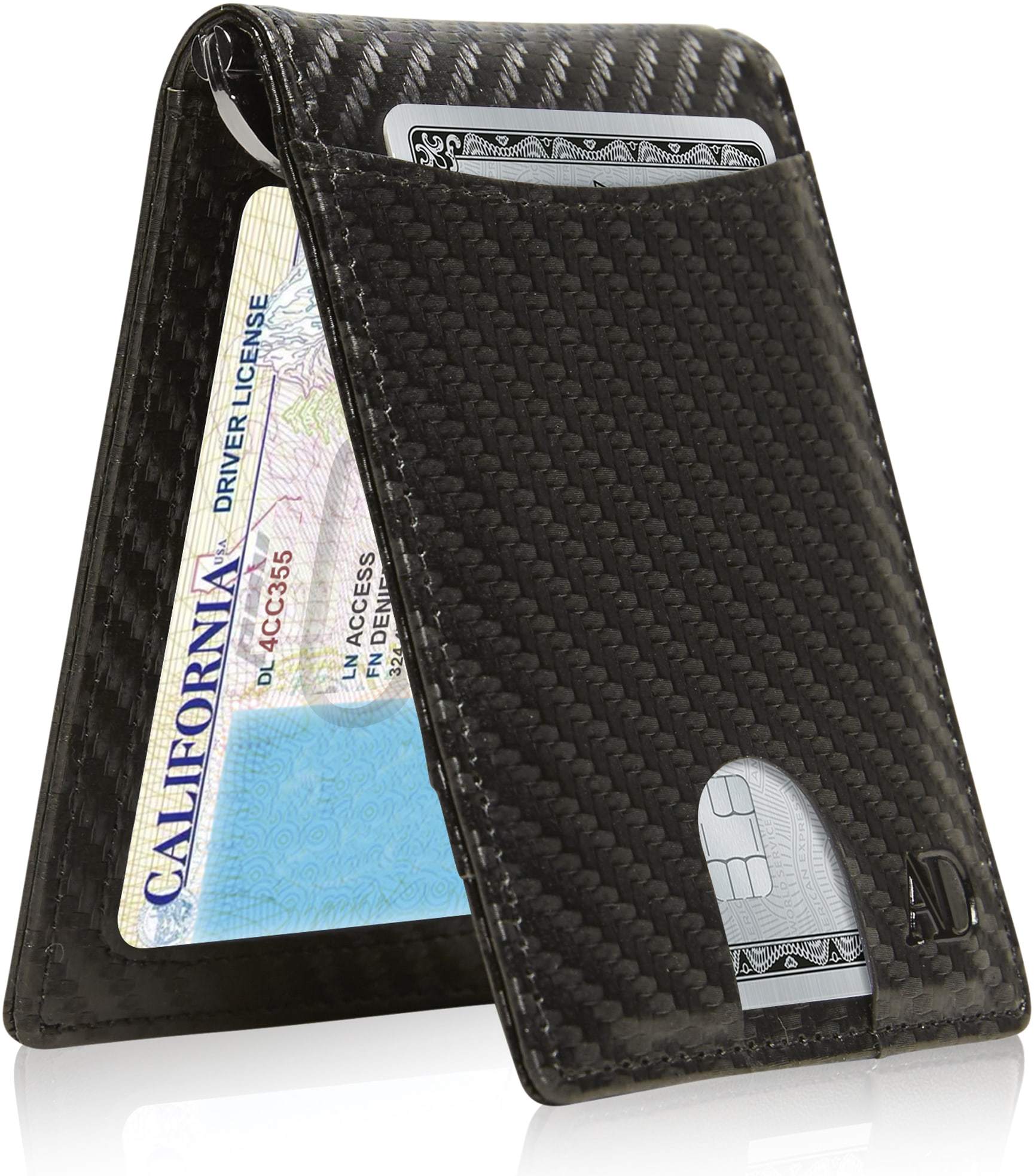 Money Clip Bifold Wallet W/ Pull Strap - P's One-Stop Shop 
