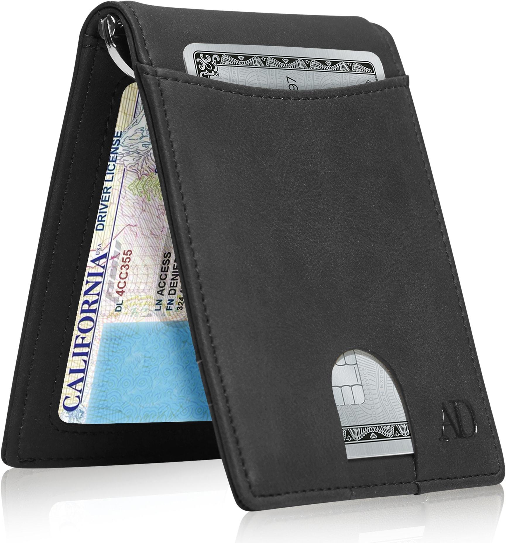 Money Clip Bifold Wallet W/ Pull Strap - P's One-Stop Shop 