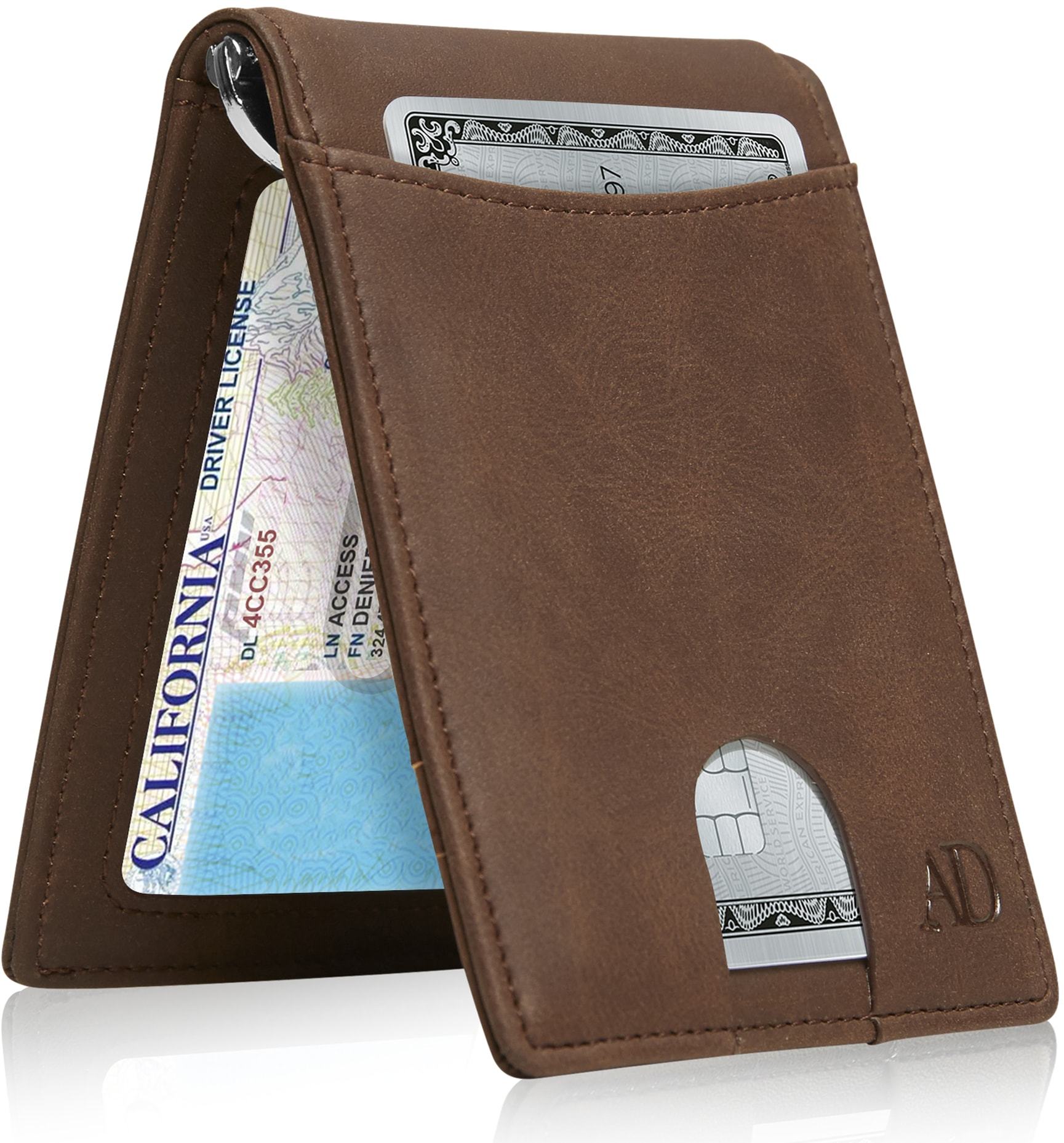 Money Clip Bifold Wallet W/ Pull Strap - P's One-Stop Shop 