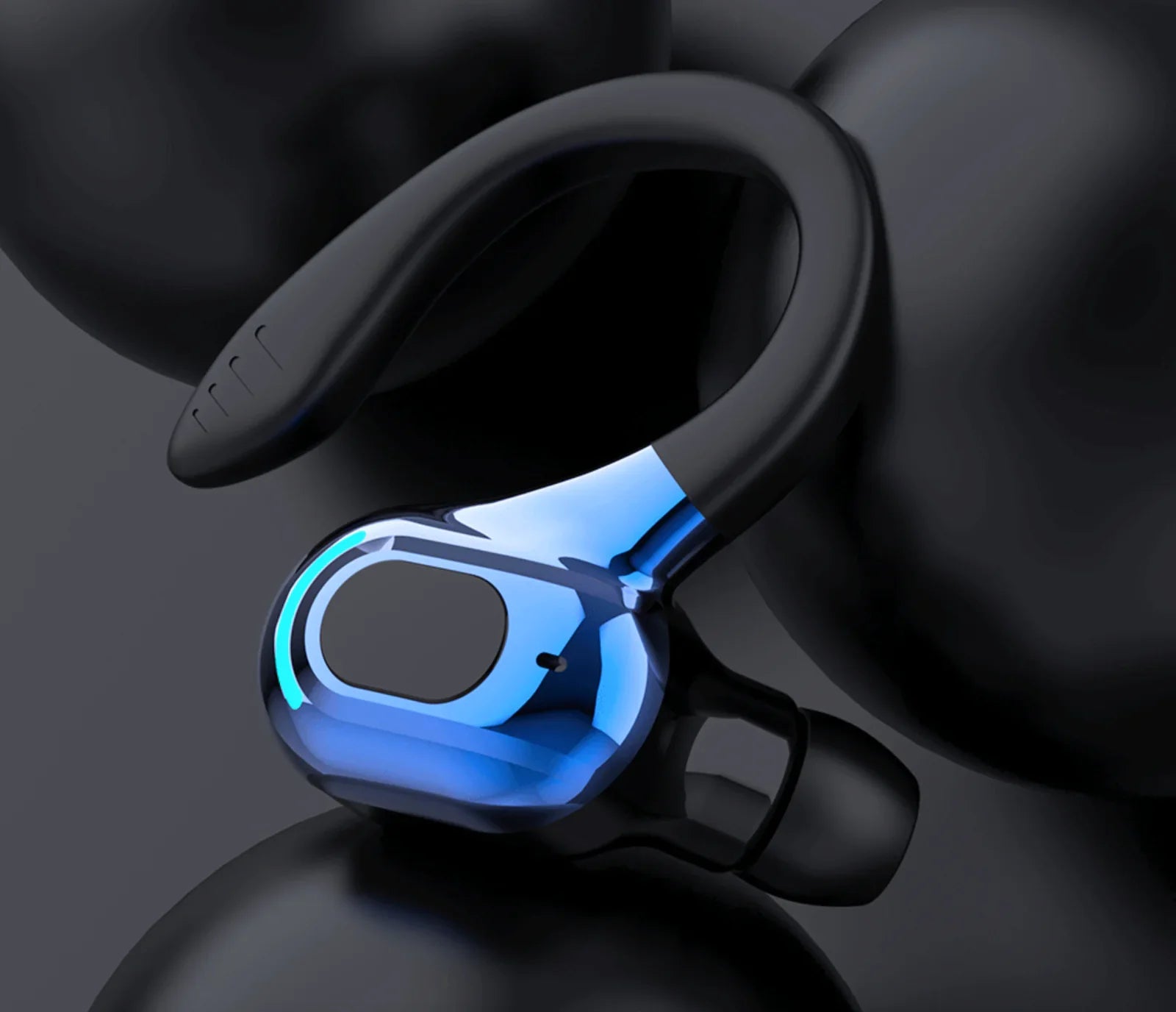 New Bluetooth 5.1 Headset Wireless Earbuds Earphones Stereo Headphones Ear Hook - P's One-Stop Shop 