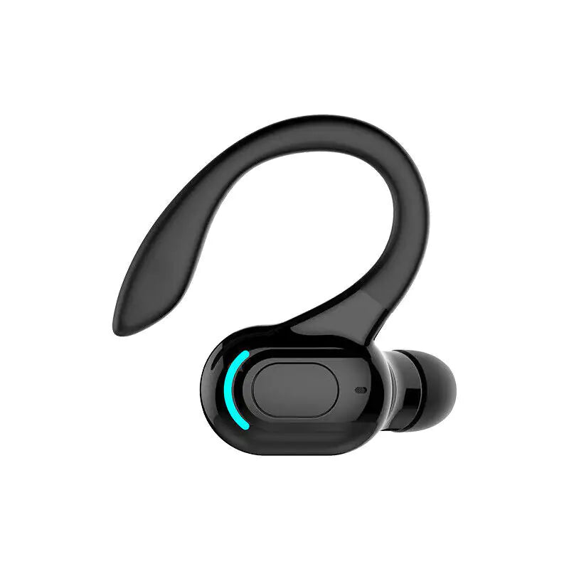 New Bluetooth 5.1 Headset Wireless Earbuds Earphones Stereo Headphones Ear Hook - P's One-Stop Shop 