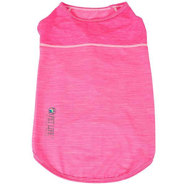 Pet Life ® Active 'Aero-Pawlse' Quick-Dry and 4-Way-Stretch Yoga Fitness Dog T-Shirt Tank Top - P's One-Stop Shop 
