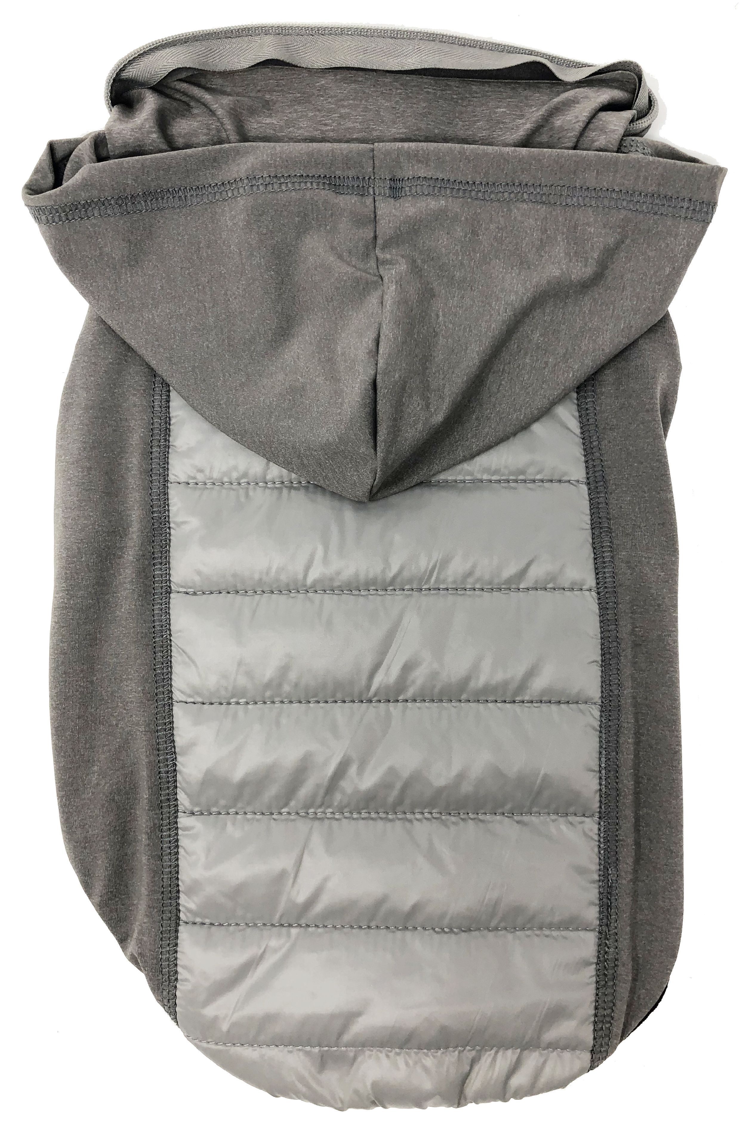 Pet Life ® 'Apex' Lightweight Hybrid 4-Season Stretch and Quick-Dry Dog Coat w/ Pop out Hood - P's One-Stop Shop 