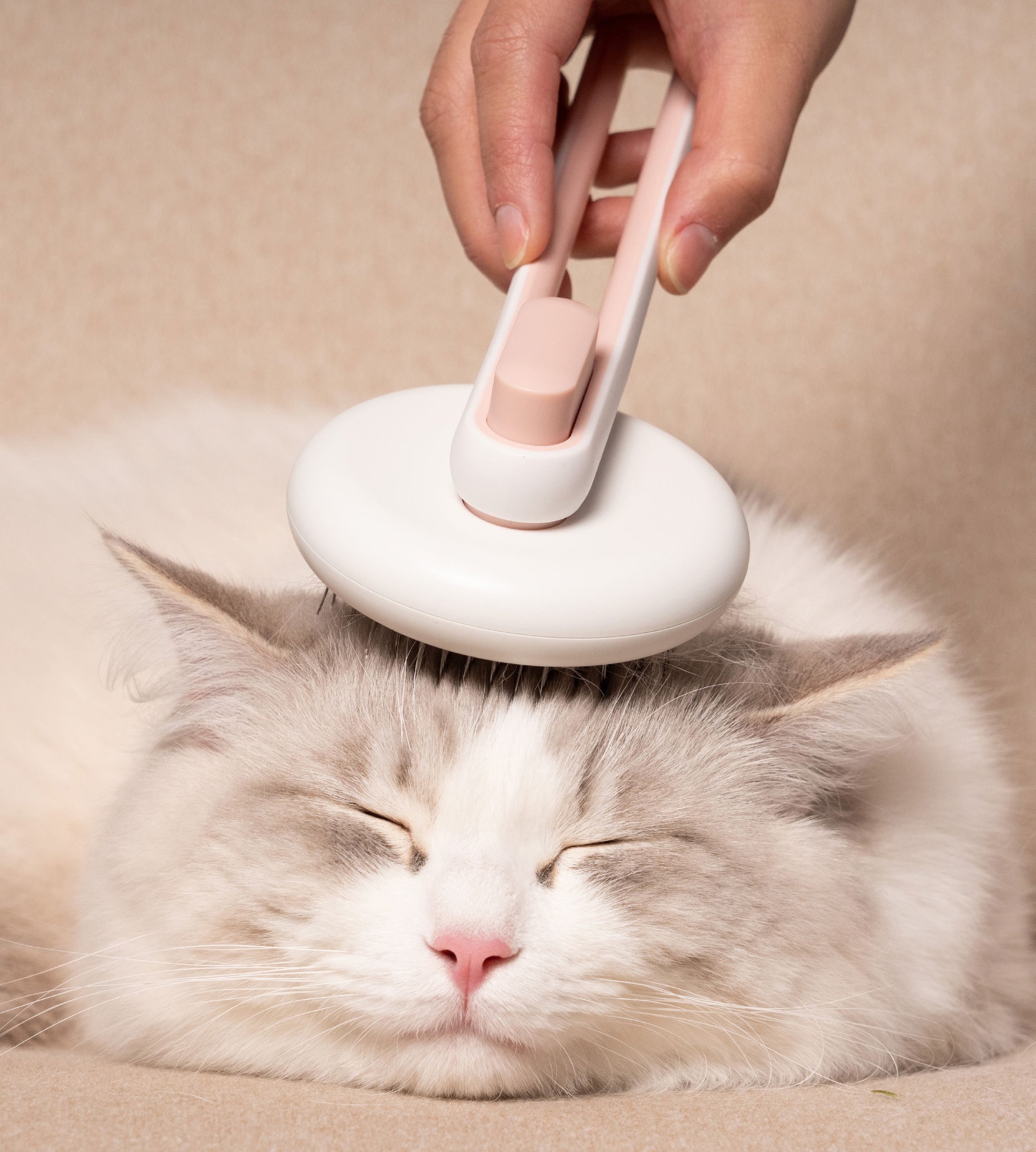 Pet Life ® 'Concepto' Modern Bristle Grooming Pet Deshedder Comb - P's One-Stop Shop 