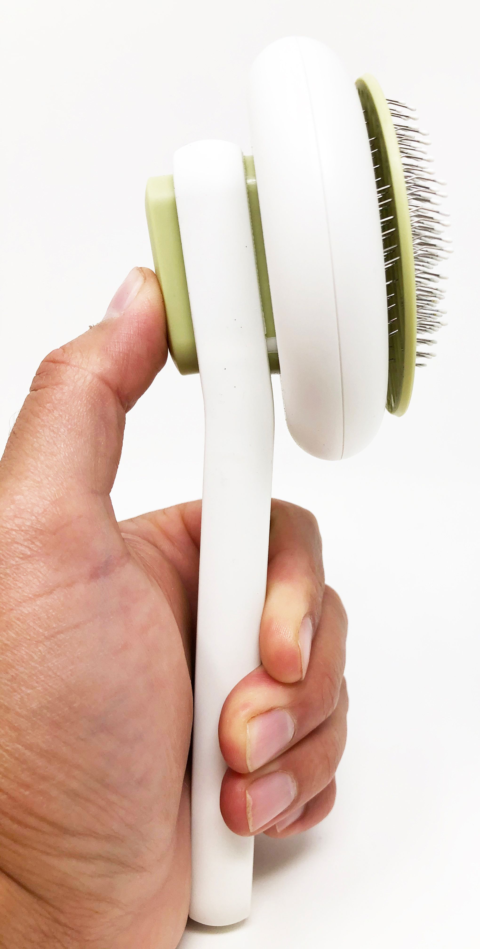 Pet Life ® 'Concepto' Modern Bristle Grooming Pet Deshedder Comb - P's One-Stop Shop 