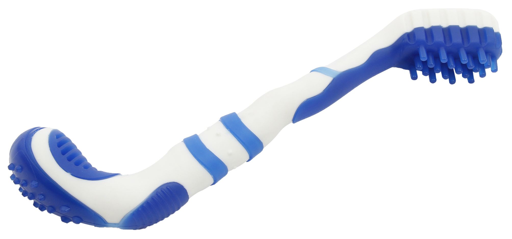 Pet Life ® 'Denta-Brush' TPR Durable Tooth Brush and Dog Toy - P's One-Stop Shop 