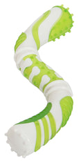 Pet Life ® 'Denta-Twist' TPR Durable Dental Chew Toy - P's One-Stop Shop 