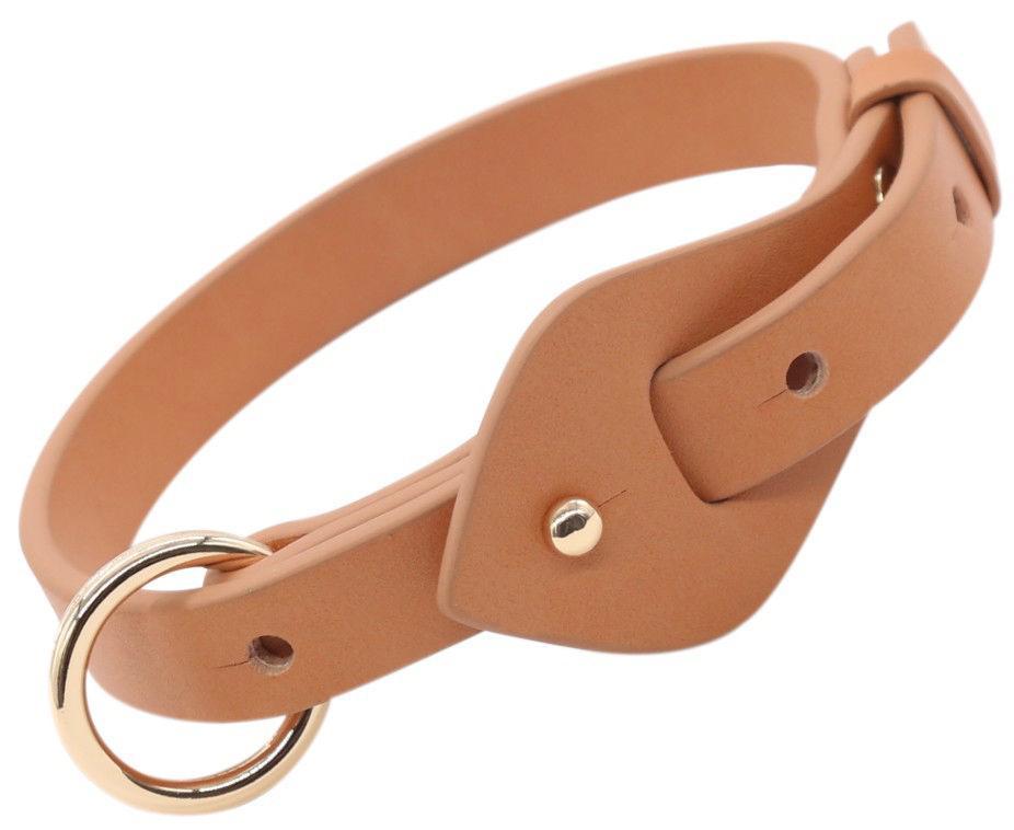 Pet Life ® 'Ever-Craft' Boutique Series Adjustable Designer Leather Dog Collar - P's One-Stop Shop 