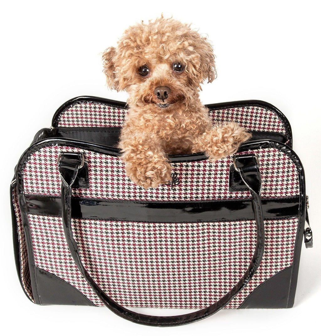 Pet Life ® Exquisite Airline Approved Designer Travel Pet Dog Handbag Carrier - P's One-Stop Shop 