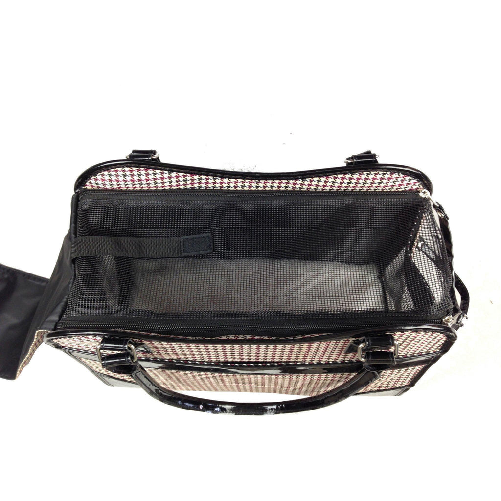 Pet Life ® Exquisite Airline Approved Designer Travel Pet Dog Handbag Carrier - P's One-Stop Shop 