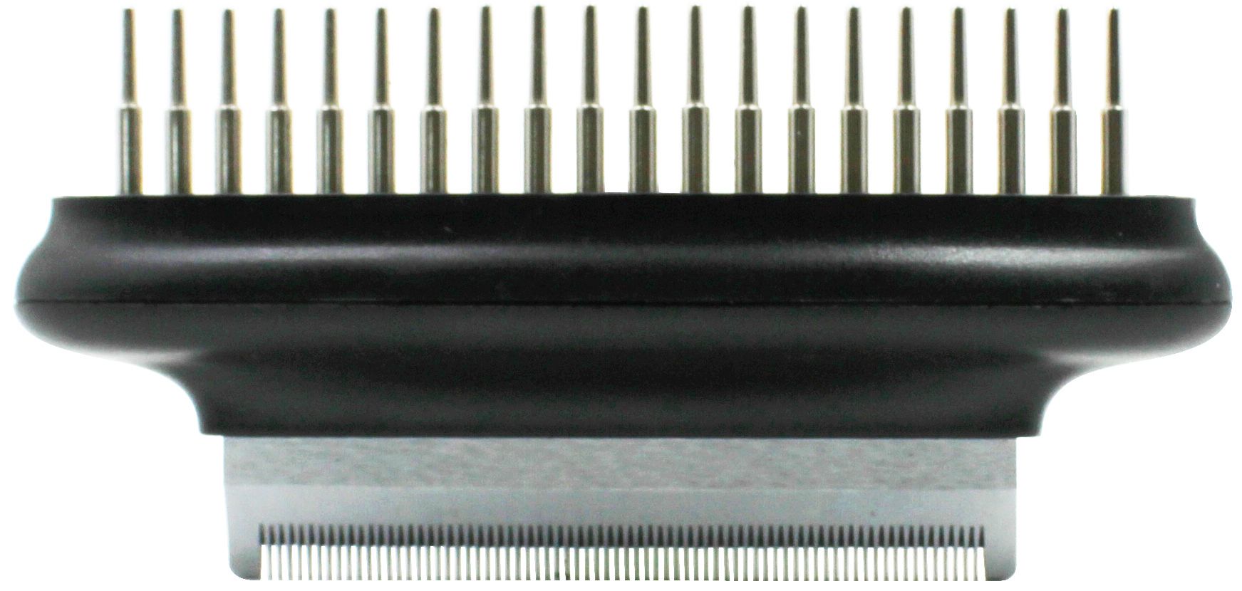 Pet Life ® Flex Series 2-in-1 Dual-Sided Grooming Undercoat Pet Rake and Deshedder - P's One-Stop Shop 