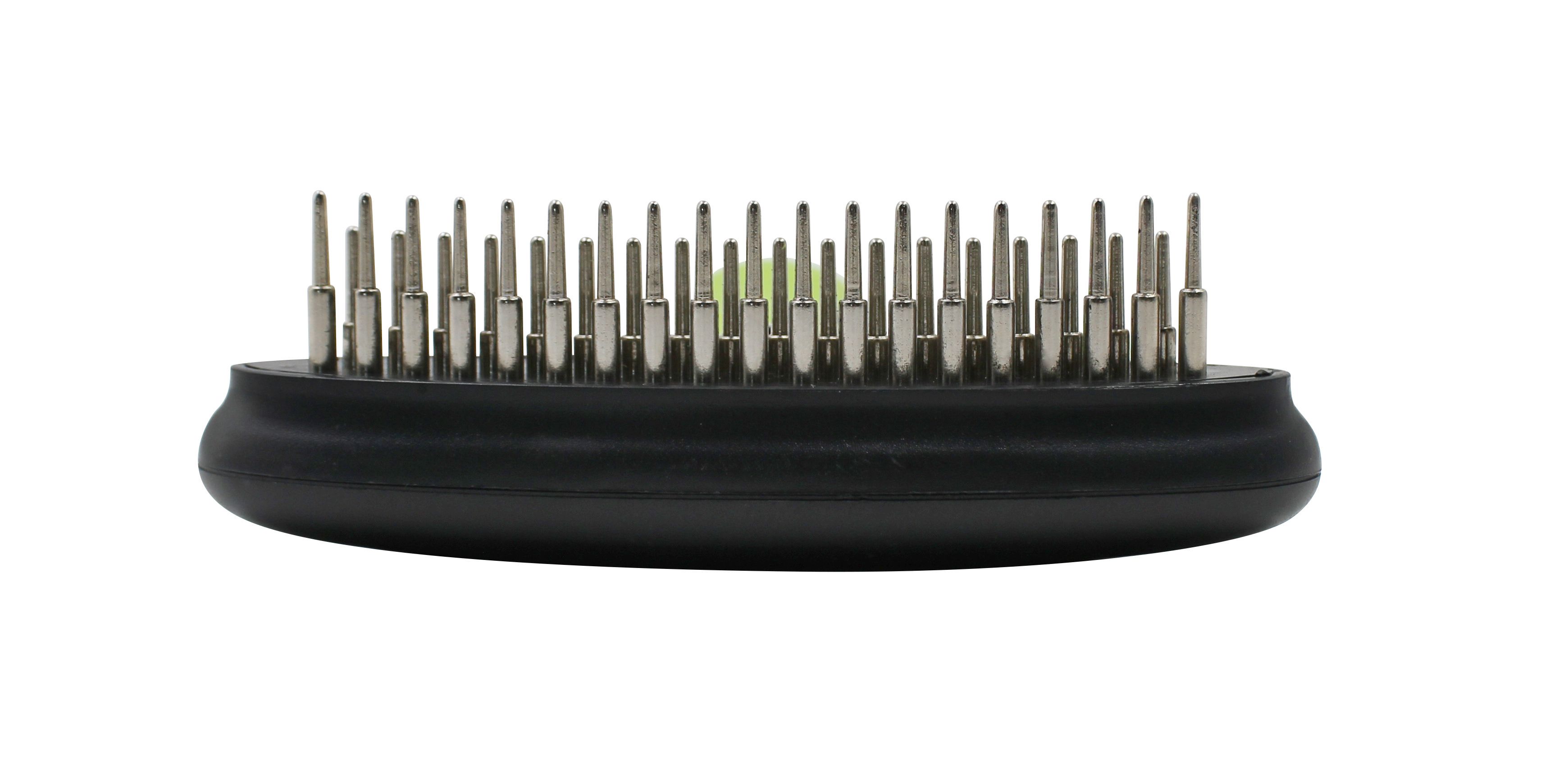 Pet Life ® Flex Series Dual-Row Grooming Rake Pet Comb - P's One-Stop Shop 
