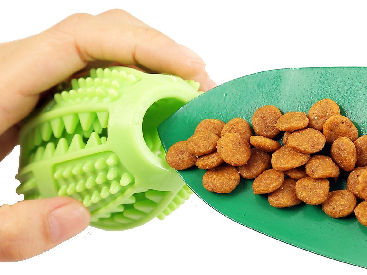 Pet Life ® 'Grip N' Play' Treat Dispensing Football Shaped Suction Cup Dog Toy - P's One-Stop Shop 