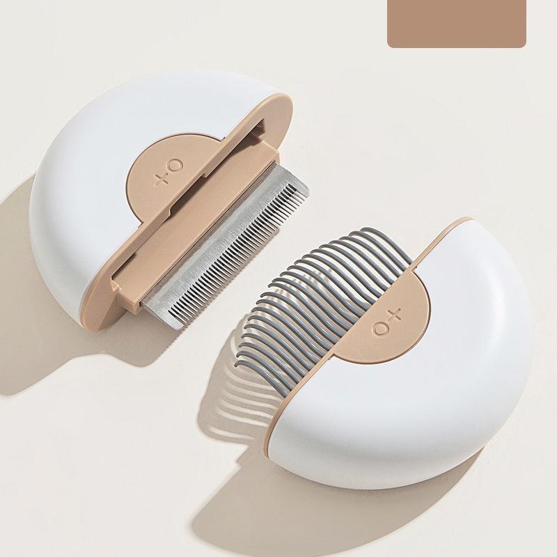 Pet Life ® 'LYNX' 2-in-1 Travel Connecting Grooming Pet Comb and Deshedder - P's One-Stop Shop 