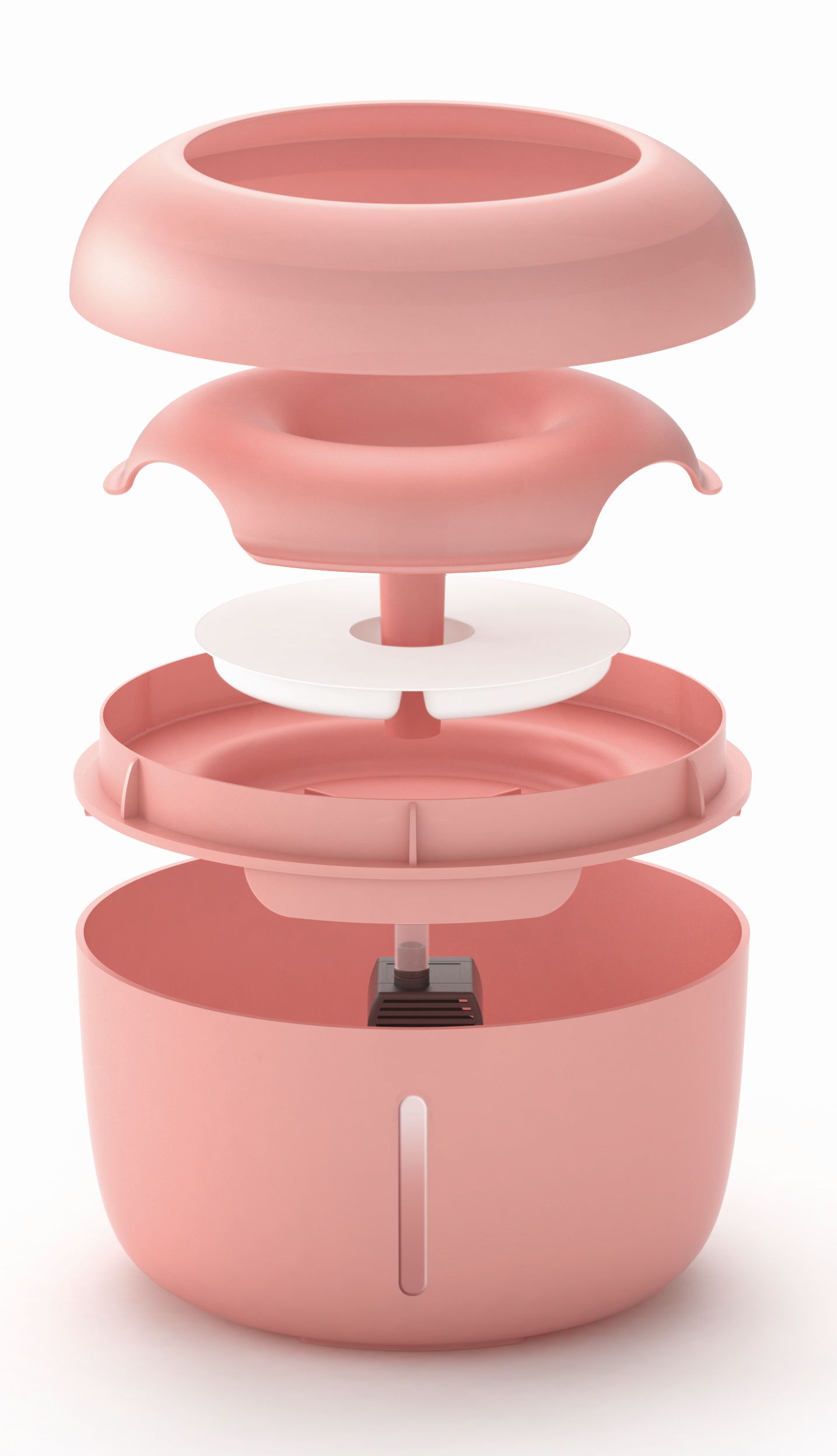 Pet Life ® 'Moda-Pure' Ultra-Quite Filtered Dog and Cat Fountain Waterer - P's One-Stop Shop 