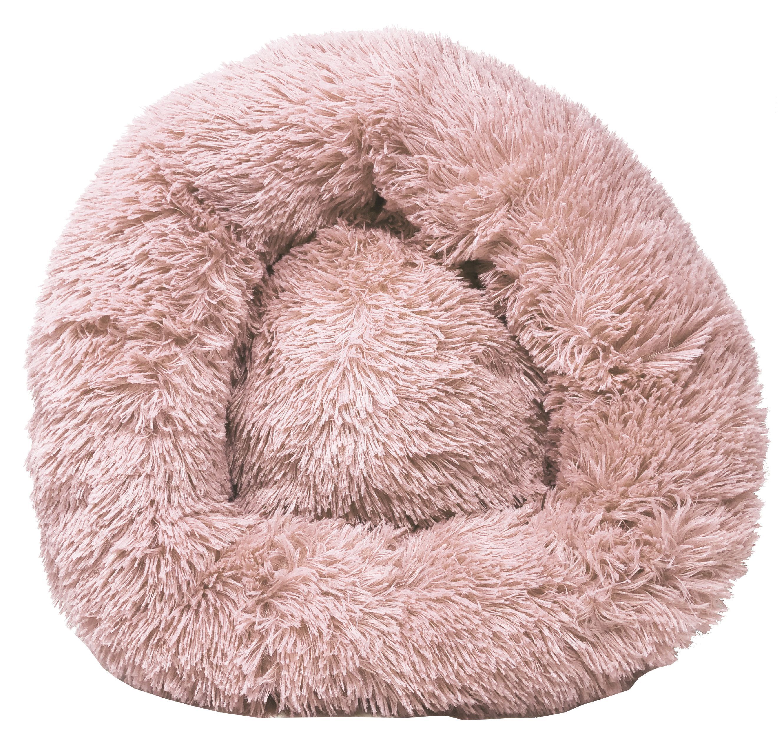 Pet Life ® 'Nestler' High-Grade Plush and Soft Rounded Pet Bed - P's One-Stop Shop 