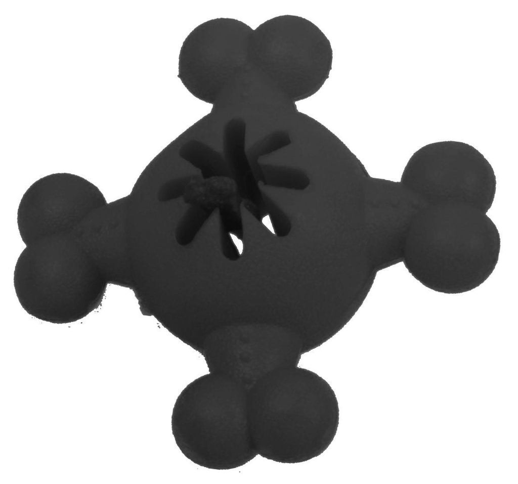Pet Life ® 'Quadra-Bone' TPR Treat Dispensing Durable Dog Toy - P's One-Stop Shop 