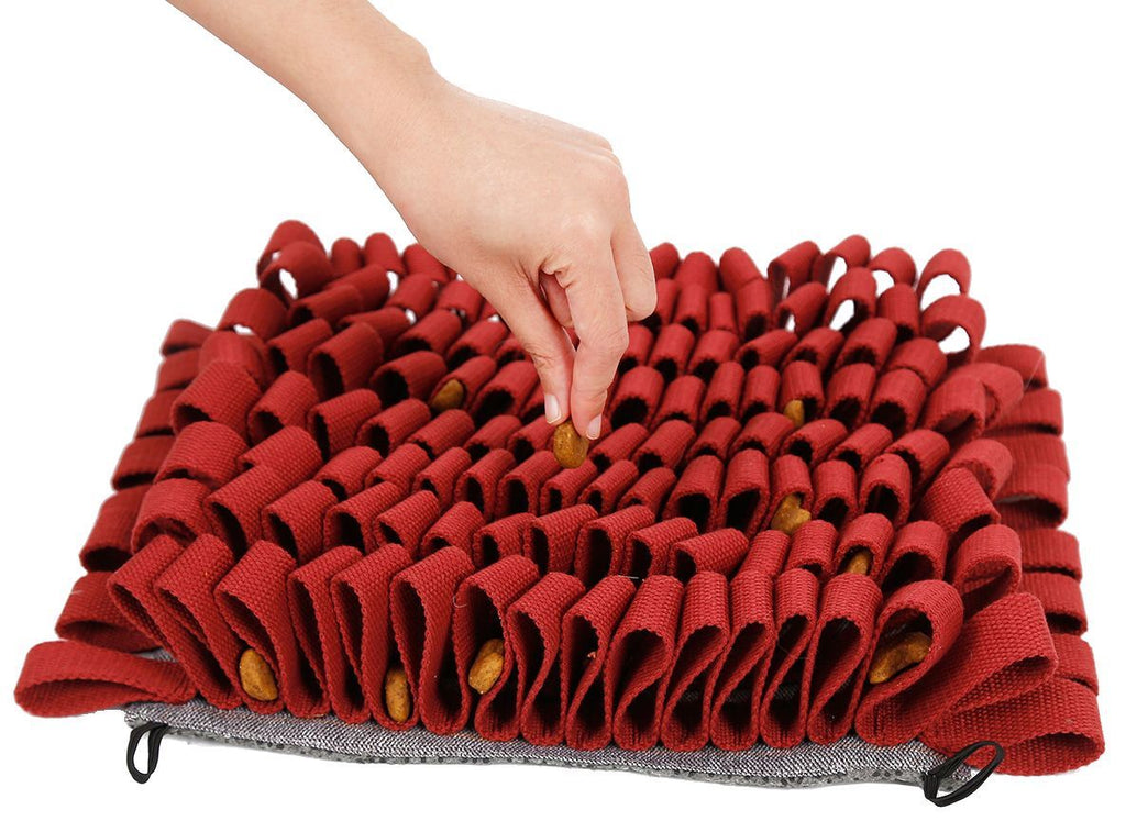 Pet Life ® 'Sniffer Grip' Interactive Anti-Skid Suction Pet Snuffle Mat - P's One-Stop Shop 
