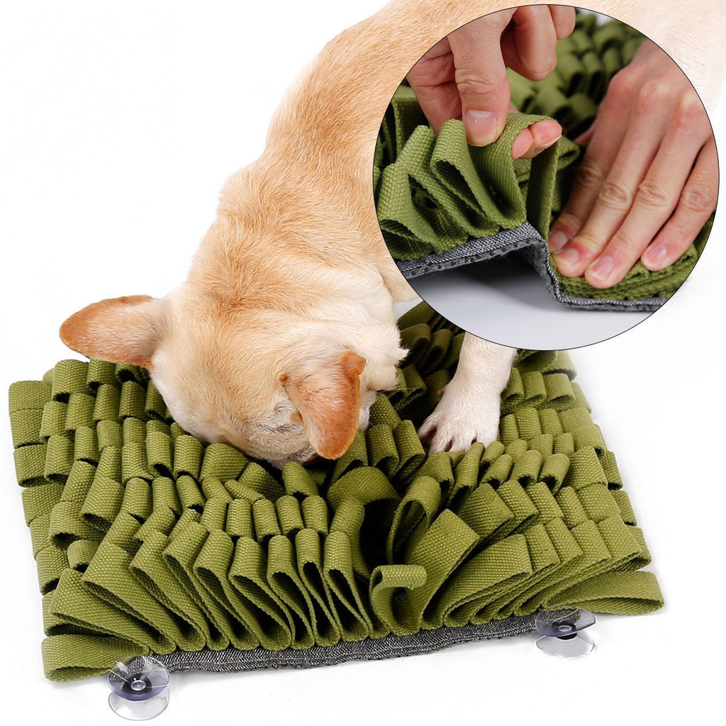 Pet Life ® 'Sniffer Grip' Interactive Anti-Skid Suction Pet Snuffle Mat - P's One-Stop Shop 