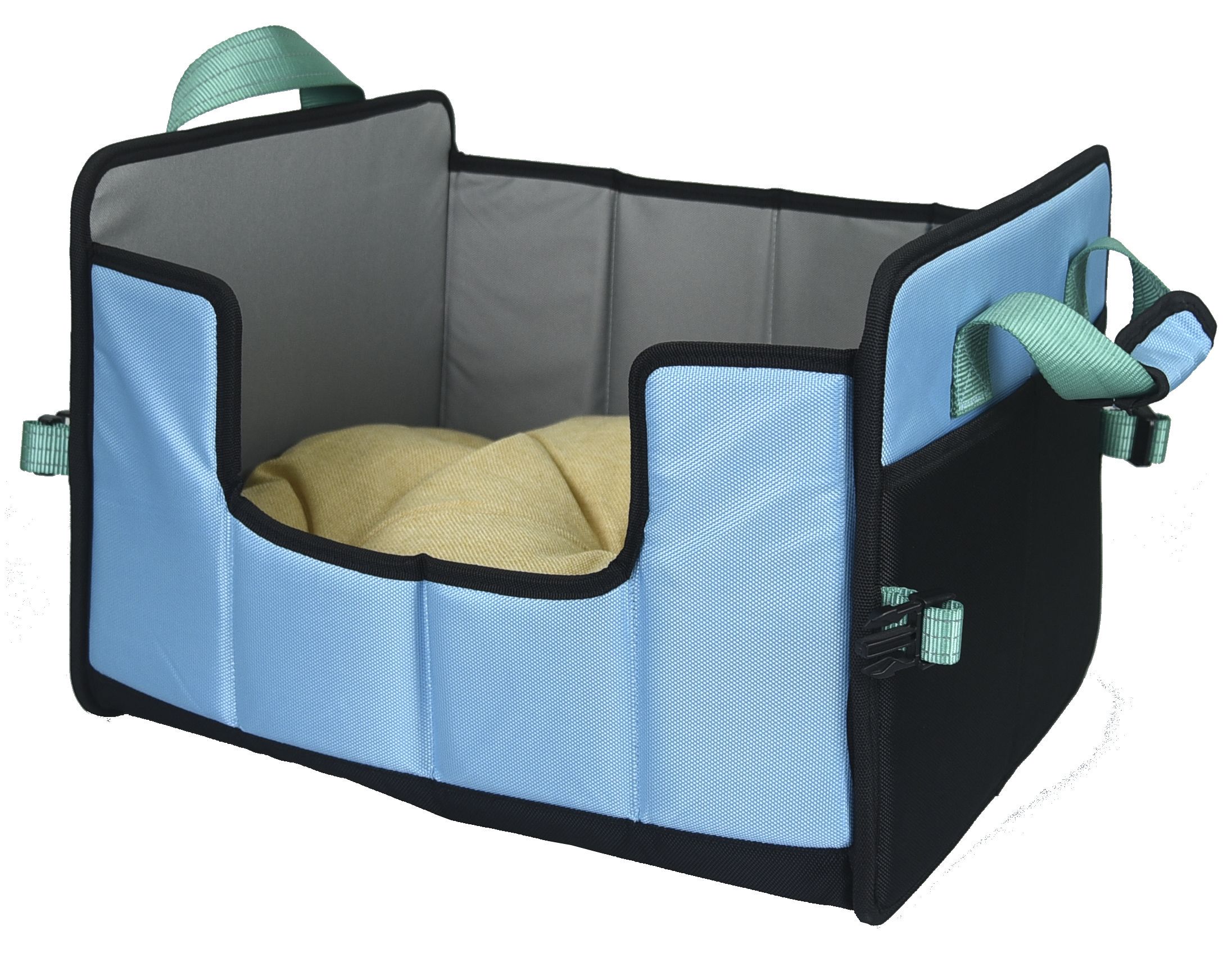 Pet Life ® 'Travel-Nest' Folding Travel Cat and Dog Bed - P's One-Stop Shop 