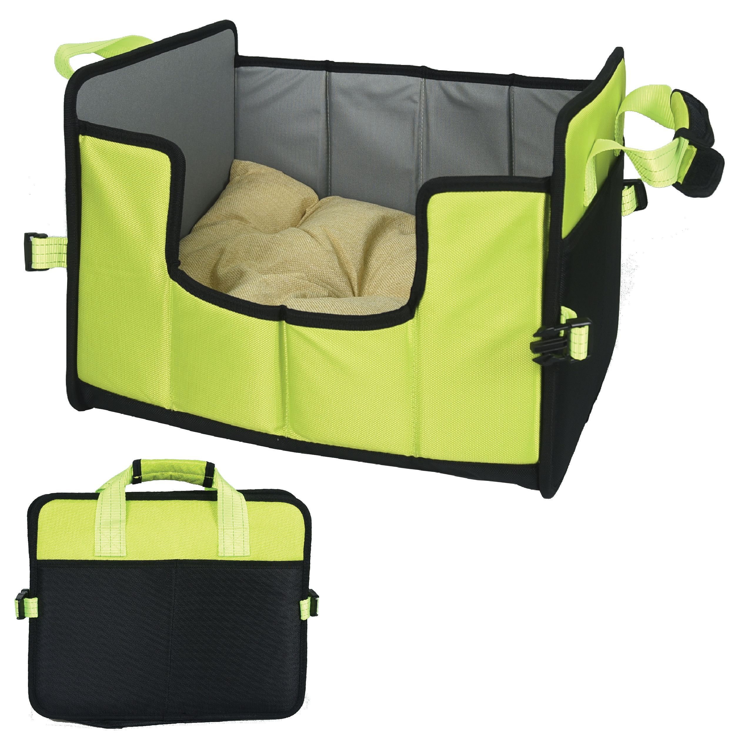 Pet Life ® 'Travel-Nest' Folding Travel Cat and Dog Bed - P's One-Stop Shop 