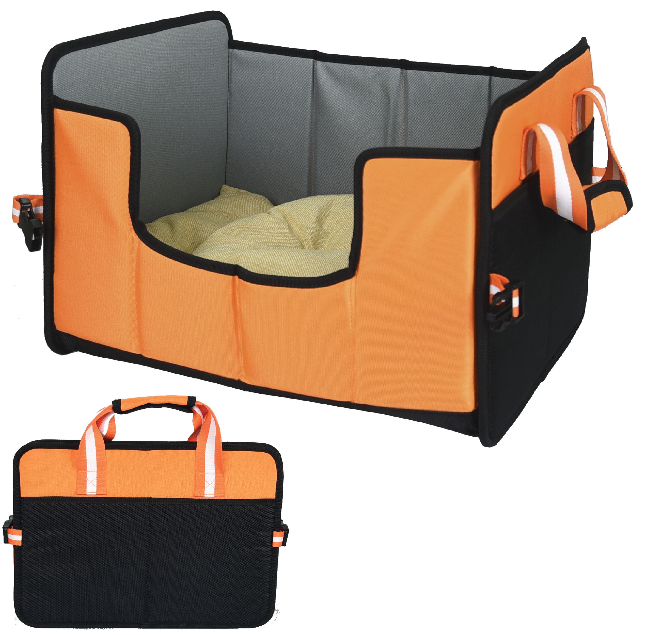 Pet Life ® 'Travel-Nest' Folding Travel Cat and Dog Bed - P's One-Stop Shop 