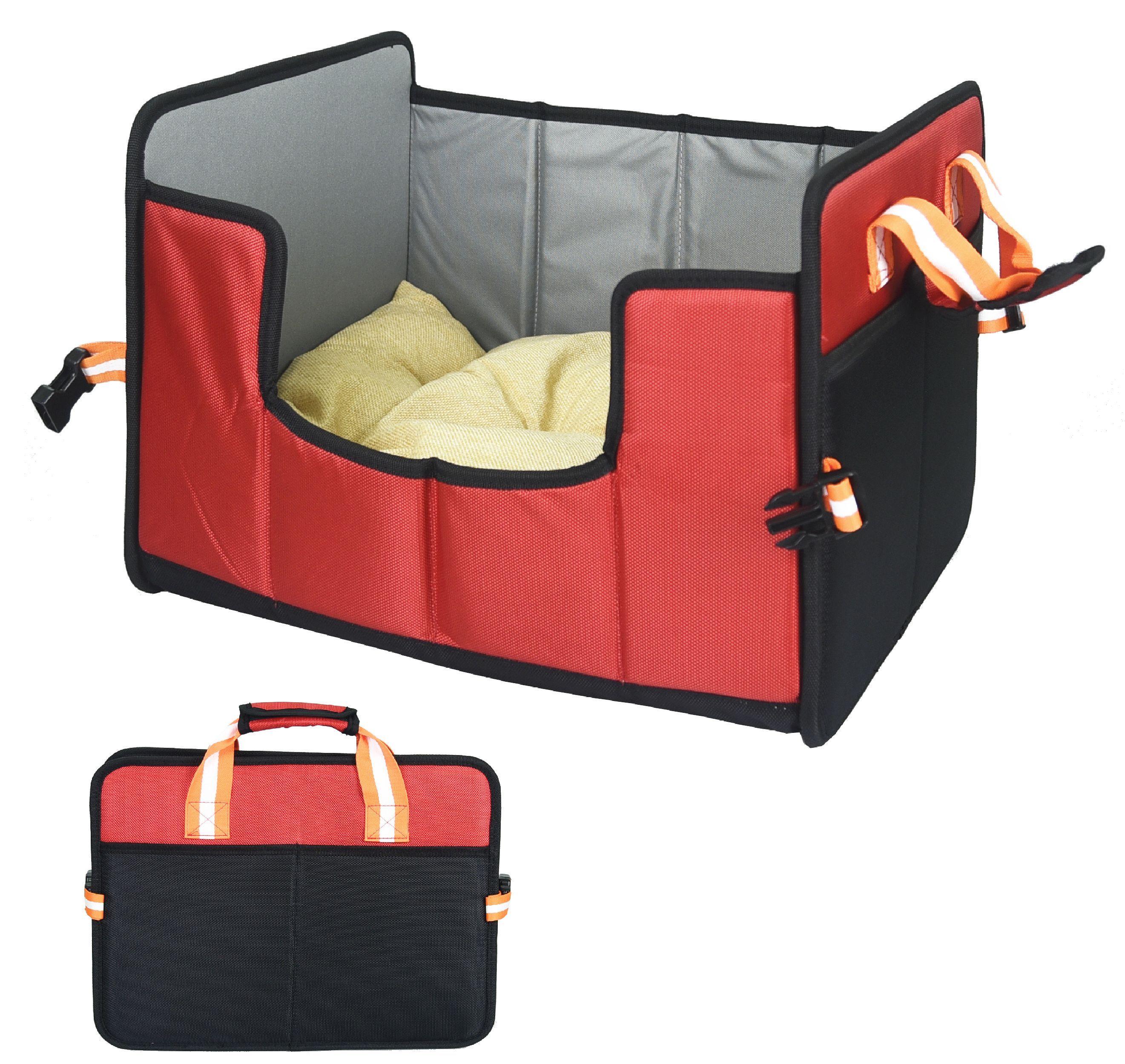Pet Life ® 'Travel-Nest' Folding Travel Cat and Dog Bed - P's One-Stop Shop 