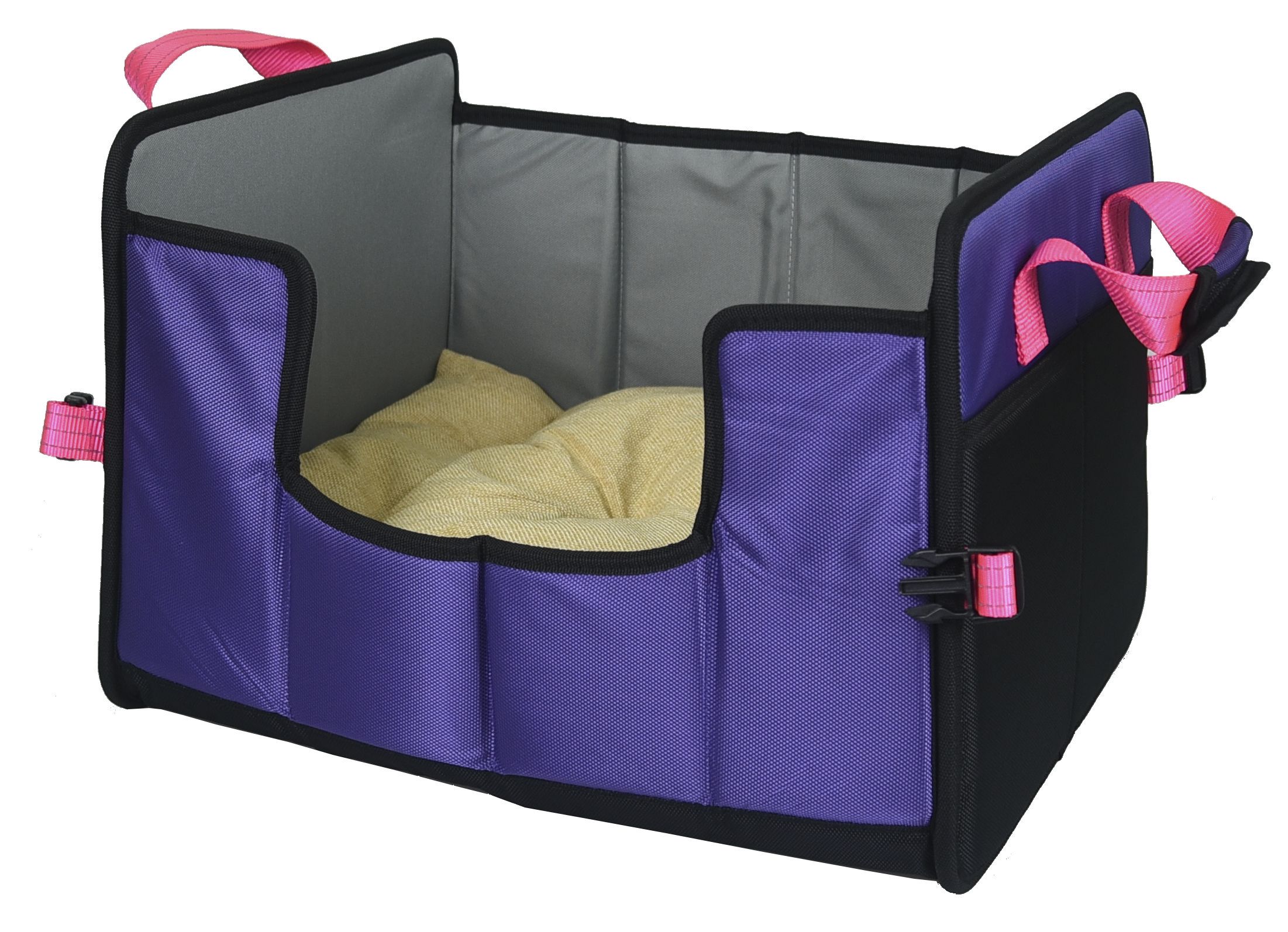 Pet Life ® 'Travel-Nest' Folding Travel Cat and Dog Bed - P's One-Stop Shop 