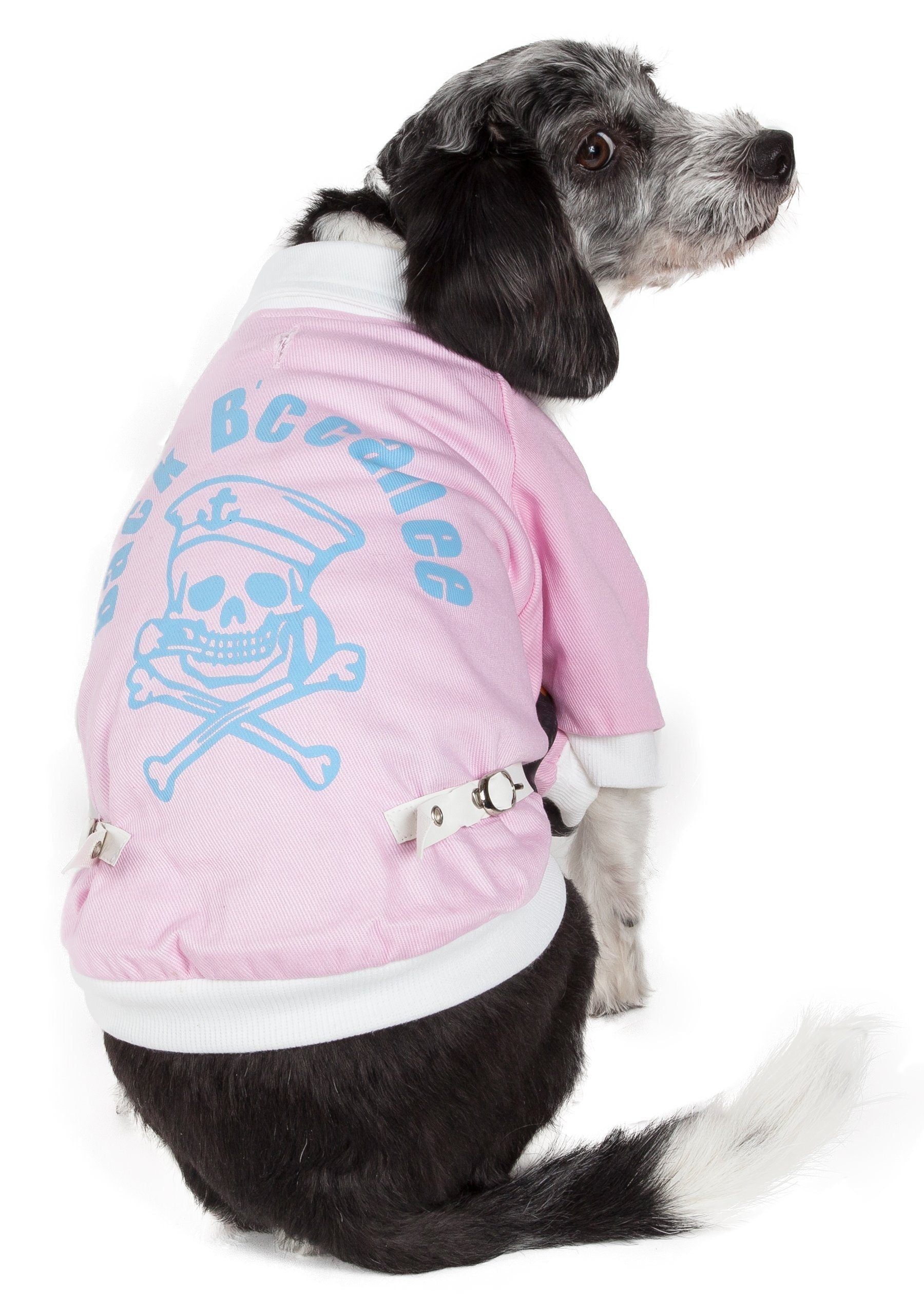 Pet Life ® 'Varsity-Barkcity' Buckled Collared Dog Coat Jacket - P's One-Stop Shop 