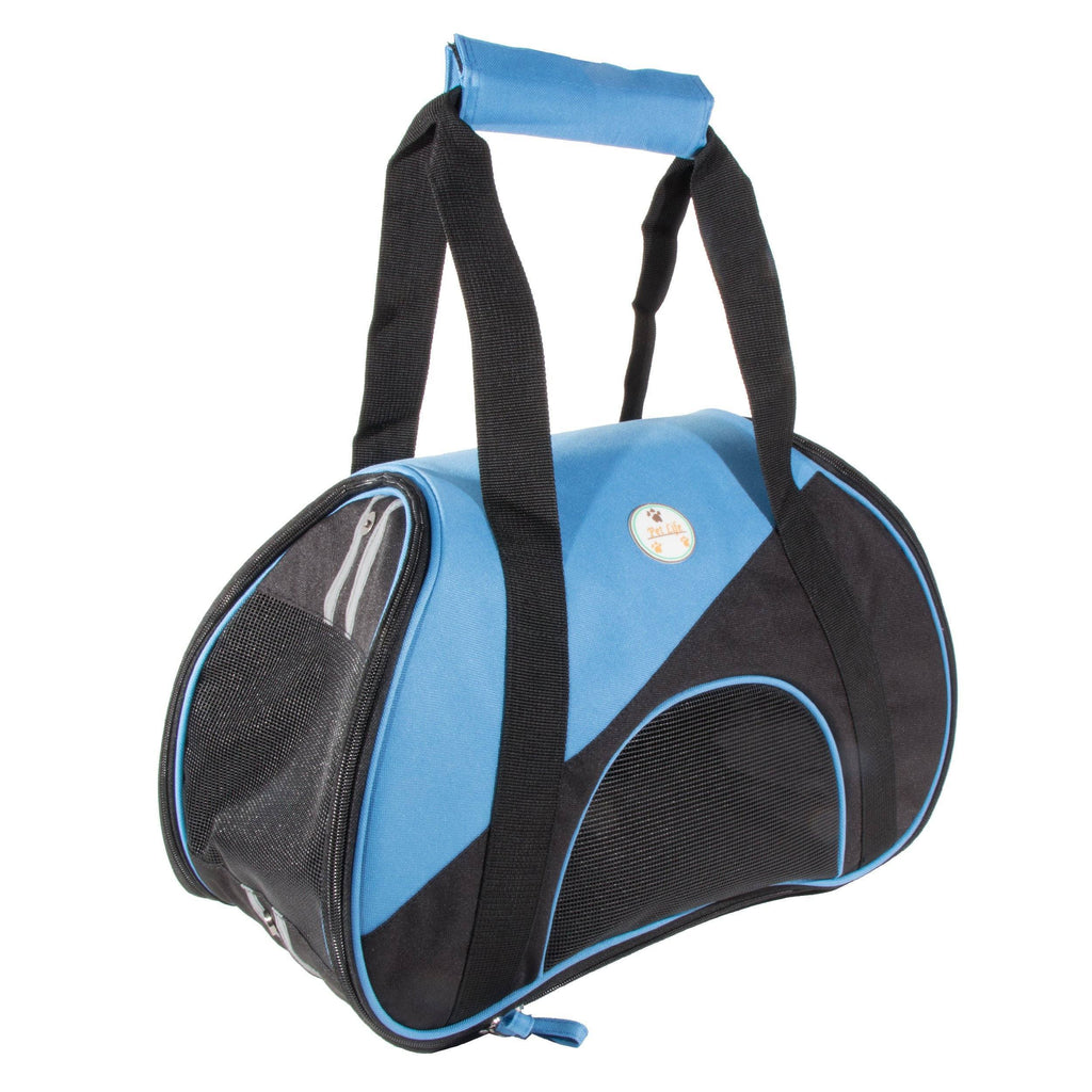 Pet Life ® 'Zip-N-Go' Airline Approved Contoured Fashion Designer Pet Dog Carrier - P's One-Stop Shop 