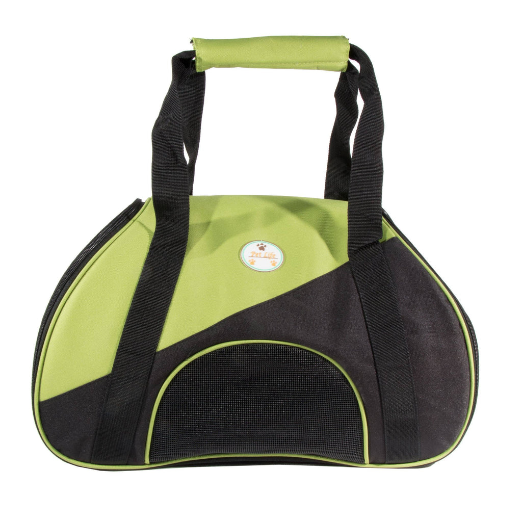 Pet Life ® 'Zip-N-Go' Airline Approved Contoured Fashion Designer Pet Dog Carrier - P's One-Stop Shop 