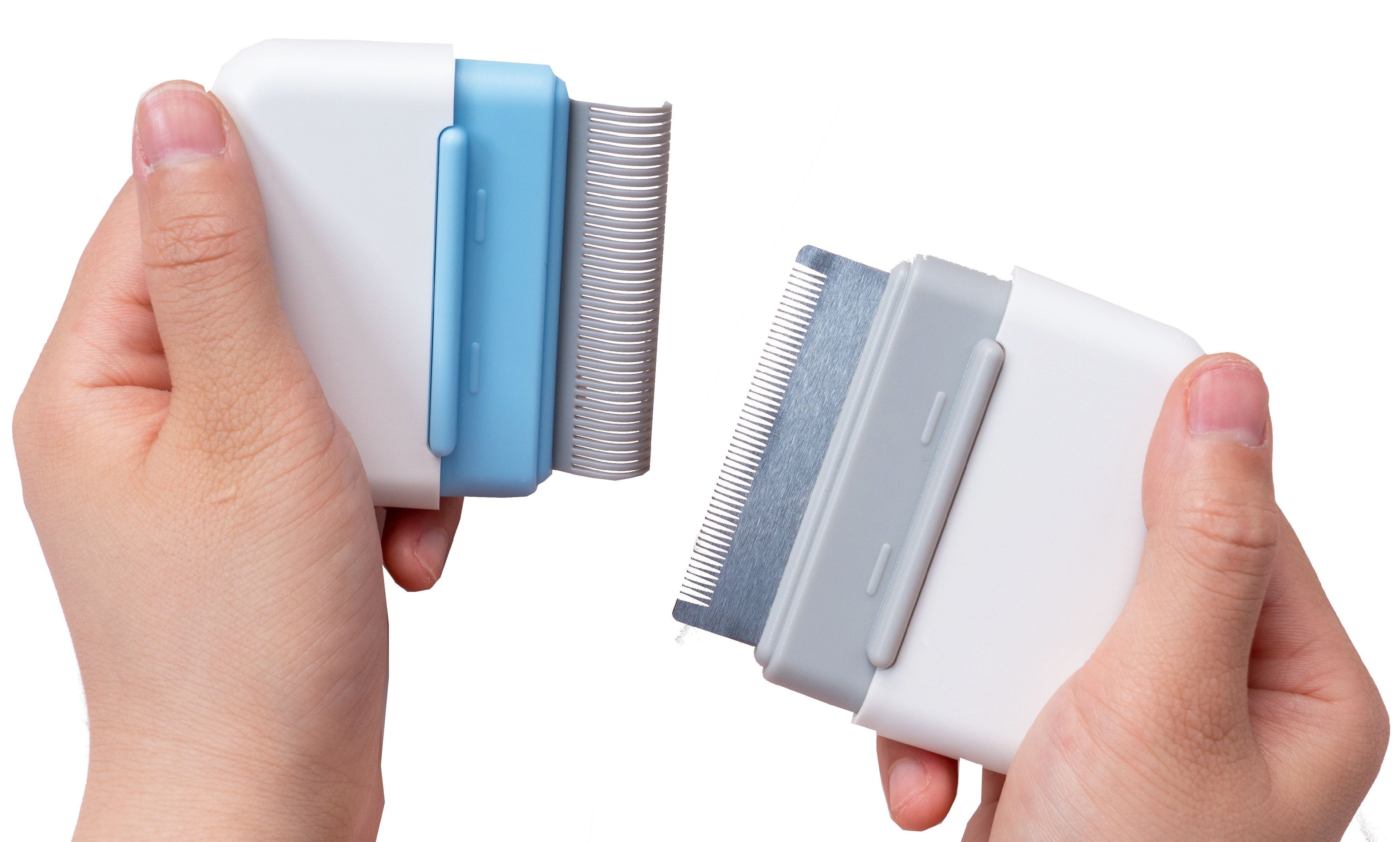 Pet Life ® 'Zipocket' 2-in-1 Underake and Stainless Steel Travel Grooming Pet Comb - P's One-Stop Shop 