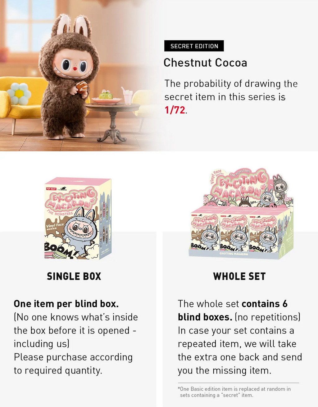 Pop Mart Labubu Exciting Macaron Blind Box - P's One-Stop Shop 