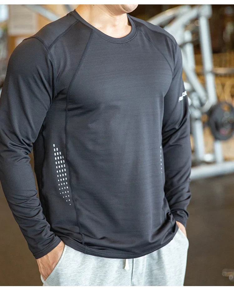 Quick Dry Men's Compression Workout Tee - P's One-Stop Shop 