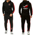ROG Men's Fleece Tracksuit: Solid Color Jogger Set - P's One-Stop Shop 