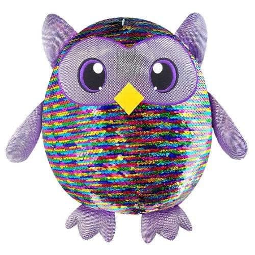Shimmeez - 14" plush - Single plush - Leo the Owl - P's One-Stop Shop 