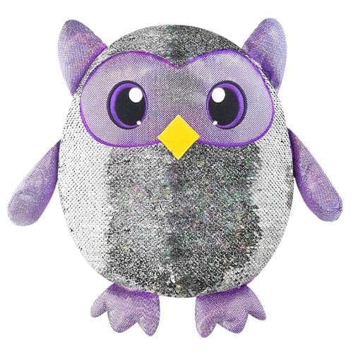 Shimmeez - 14" plush - Single plush - Leo the Owl - P's One-Stop Shop 
