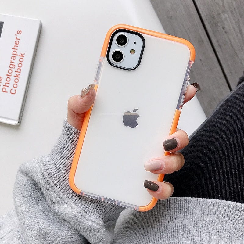 Shockproof Transparent iPhone Case - P's One-Stop Shop 