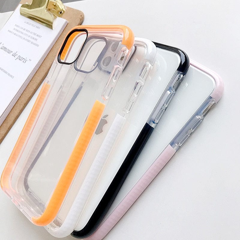 Shockproof Transparent iPhone Case - P's One-Stop Shop 