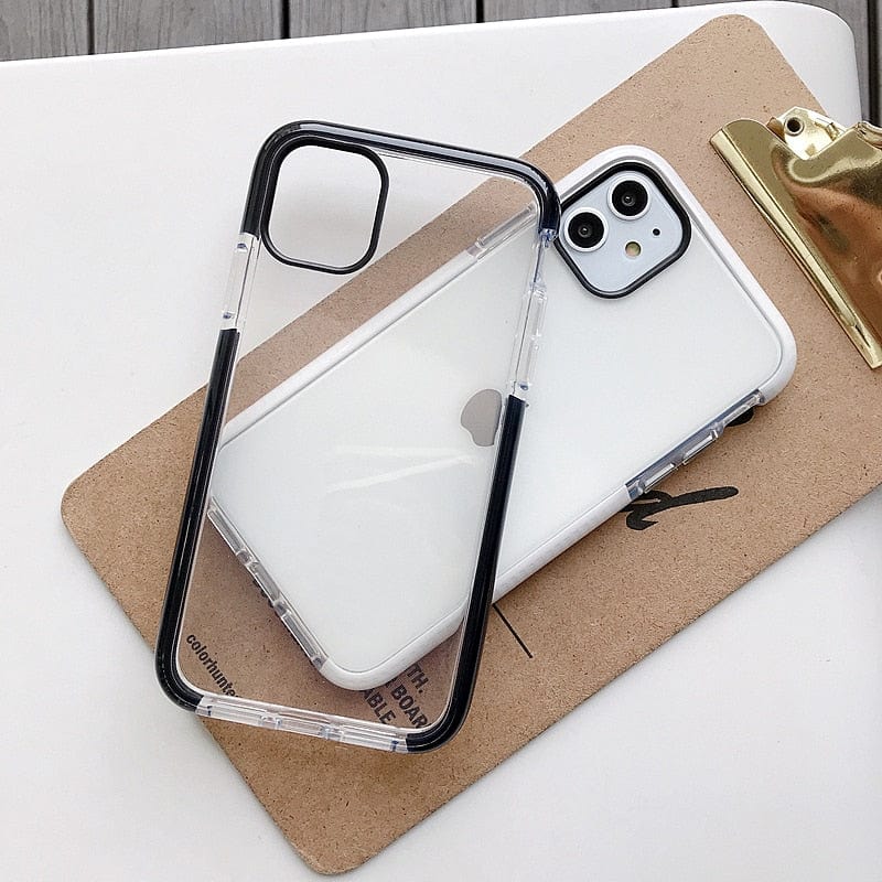 Shockproof Transparent iPhone Case - P's One-Stop Shop 