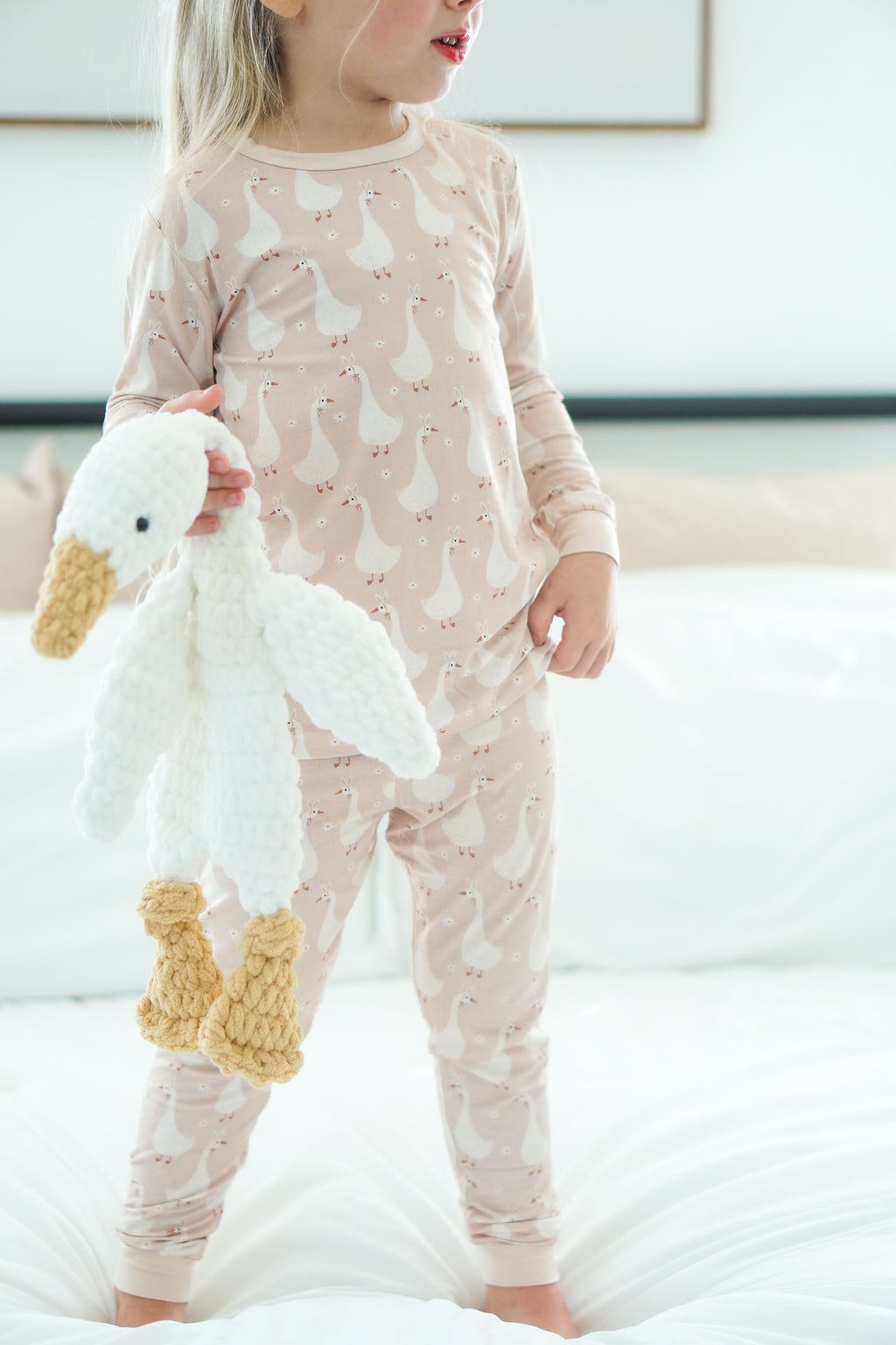 Silly Goose on the Loose 2pc Bamboo Pajamas - P's One-Stop Shop 