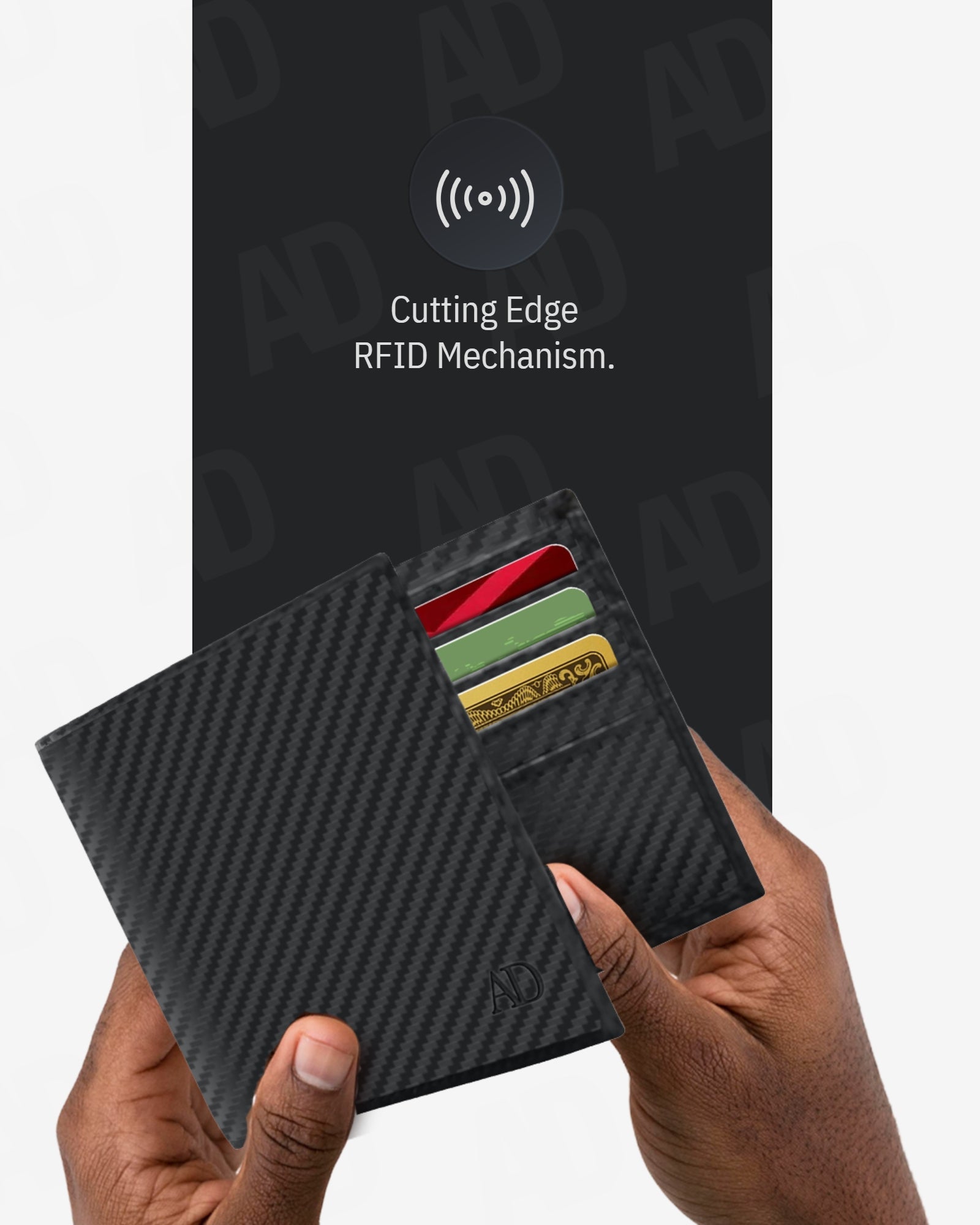 Slim Bifold Wallet With ID Window - P's One-Stop Shop 