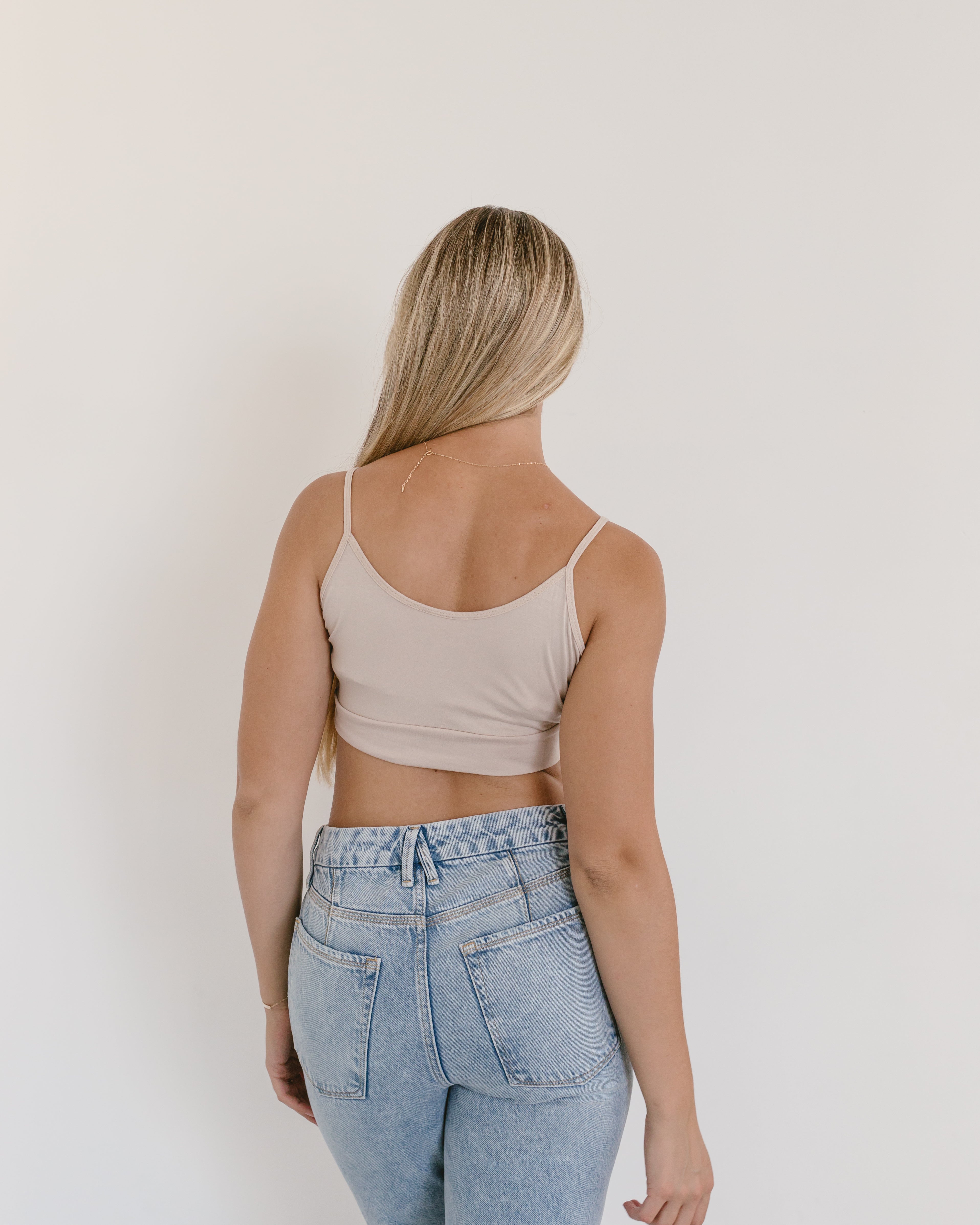 Spaghetti Strap Cami Halftee - P's One-Stop Shop 