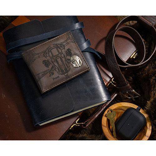 Star Wars: Mandalorian Etched PU Bifold Wallet - Entertainment Earth Exclusive - P's One-Stop Shop 