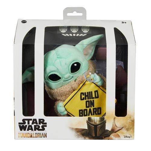 Star Wars The Mandalorian The Child On Board Plush Sign - P's One-Stop Shop 