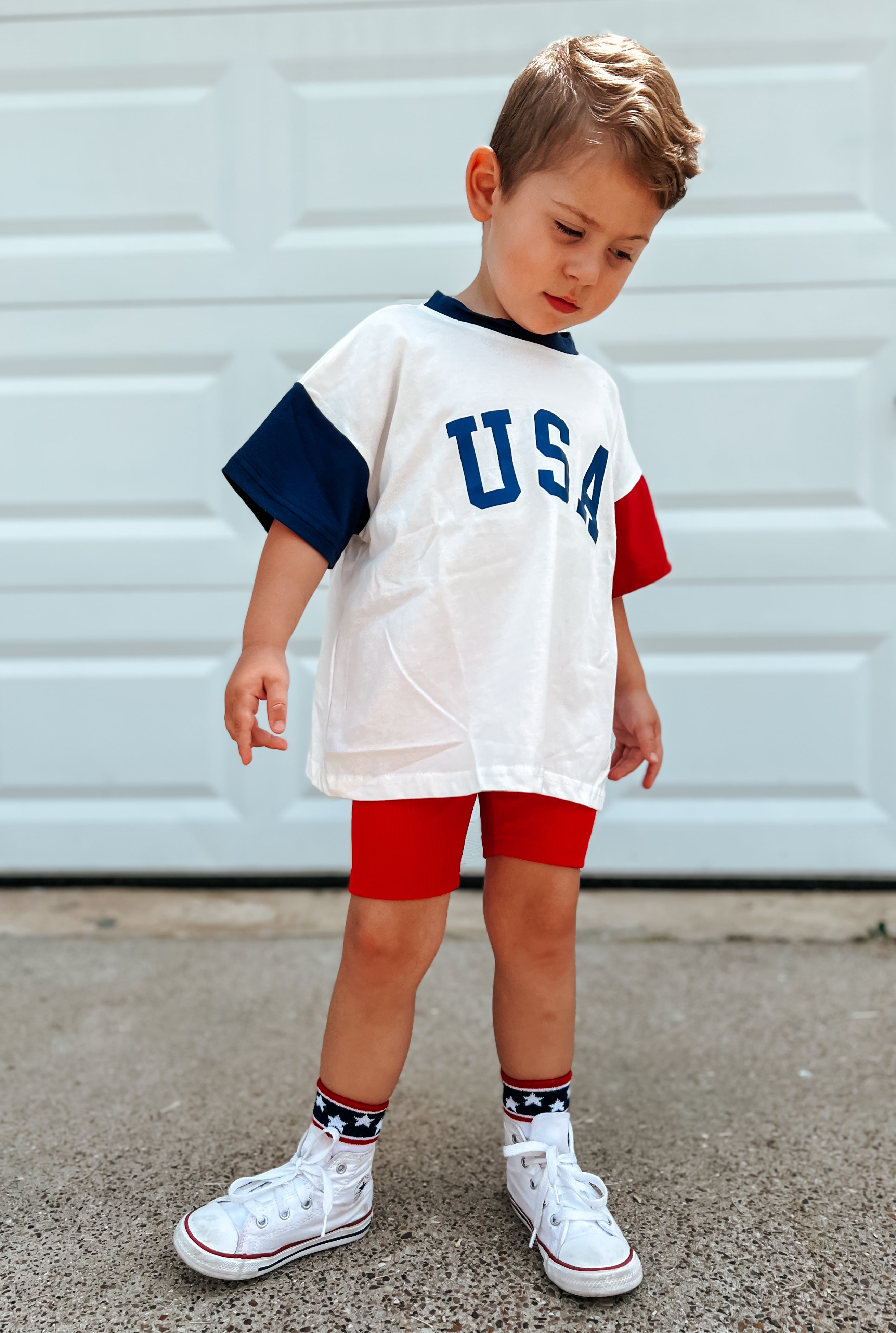 Stars and Stripes 4th of July Socks - Infant, Toddler, Youth & Adult Sizes - P's One-Stop Shop 