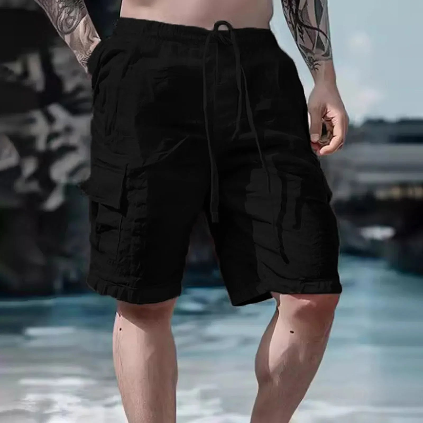 SunChill Men's Cargo Shorts - P's One-Stop Shop 